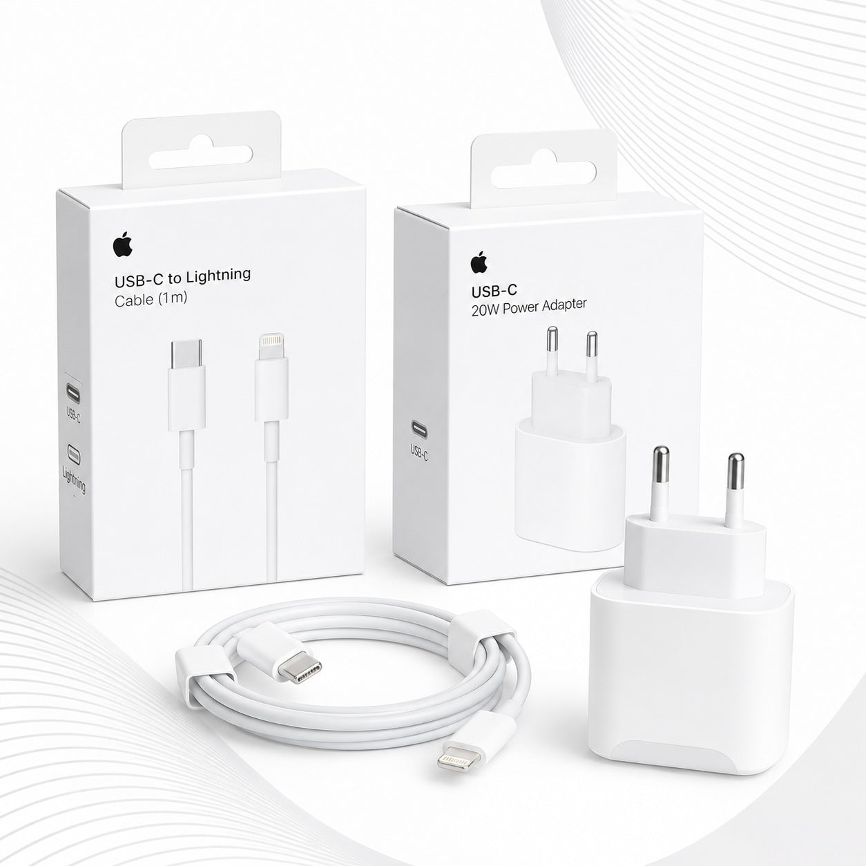 Cargador Completo C a Lightning
